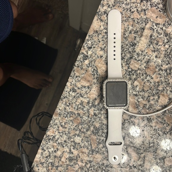 Apple Watch series 3 with extra bands